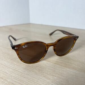 Ray-Ban RB4305 820/73 Sunglasses READ DESC Brown Frames 53-19-145 Italy